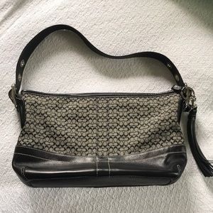 Black Classic Coach Bag
